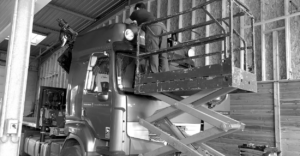 Réparation électrique d'un camion