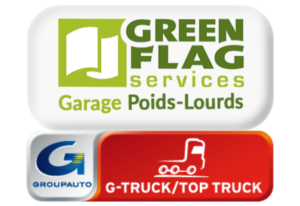 Logo Green Flag Services & Top Truck